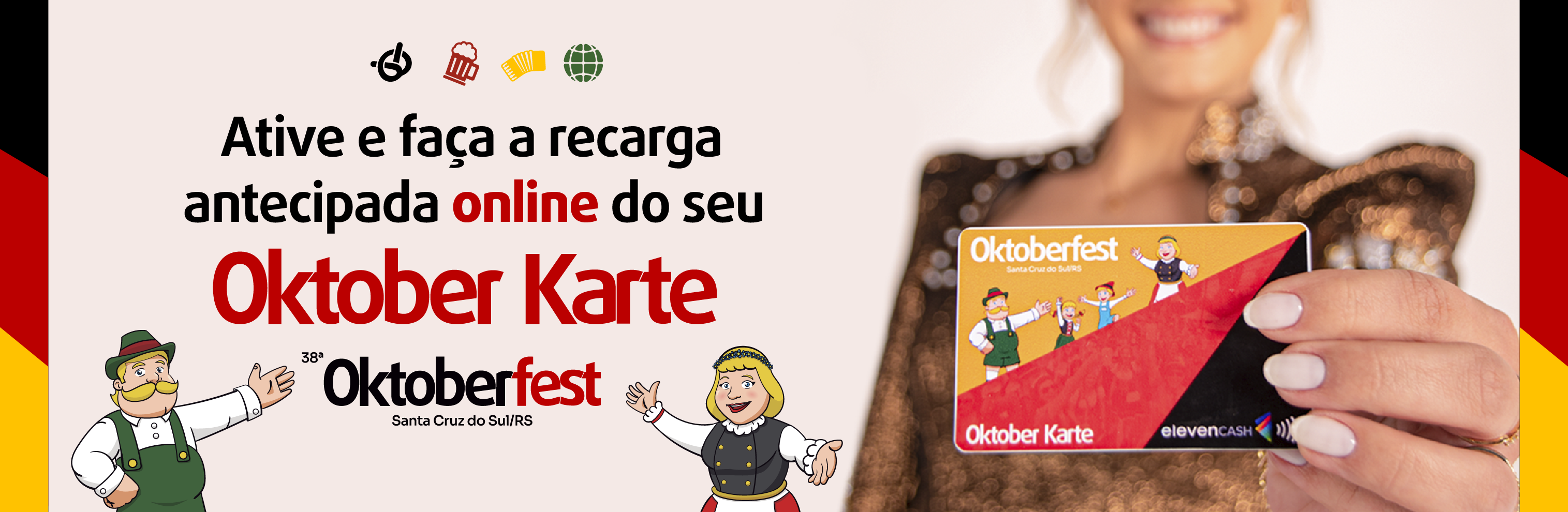 Oktober Karte Oktober Santa Cruz do Sul